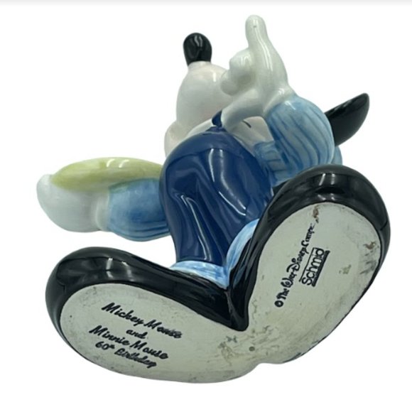 Mickey Mouse 60th Birthday Celebration Disney Schmid Vintage Figurine Art Décor - Picture 4 of 11